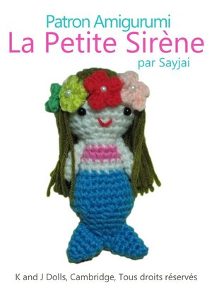 cover image of Patron Amigurumi La Petite Sirène